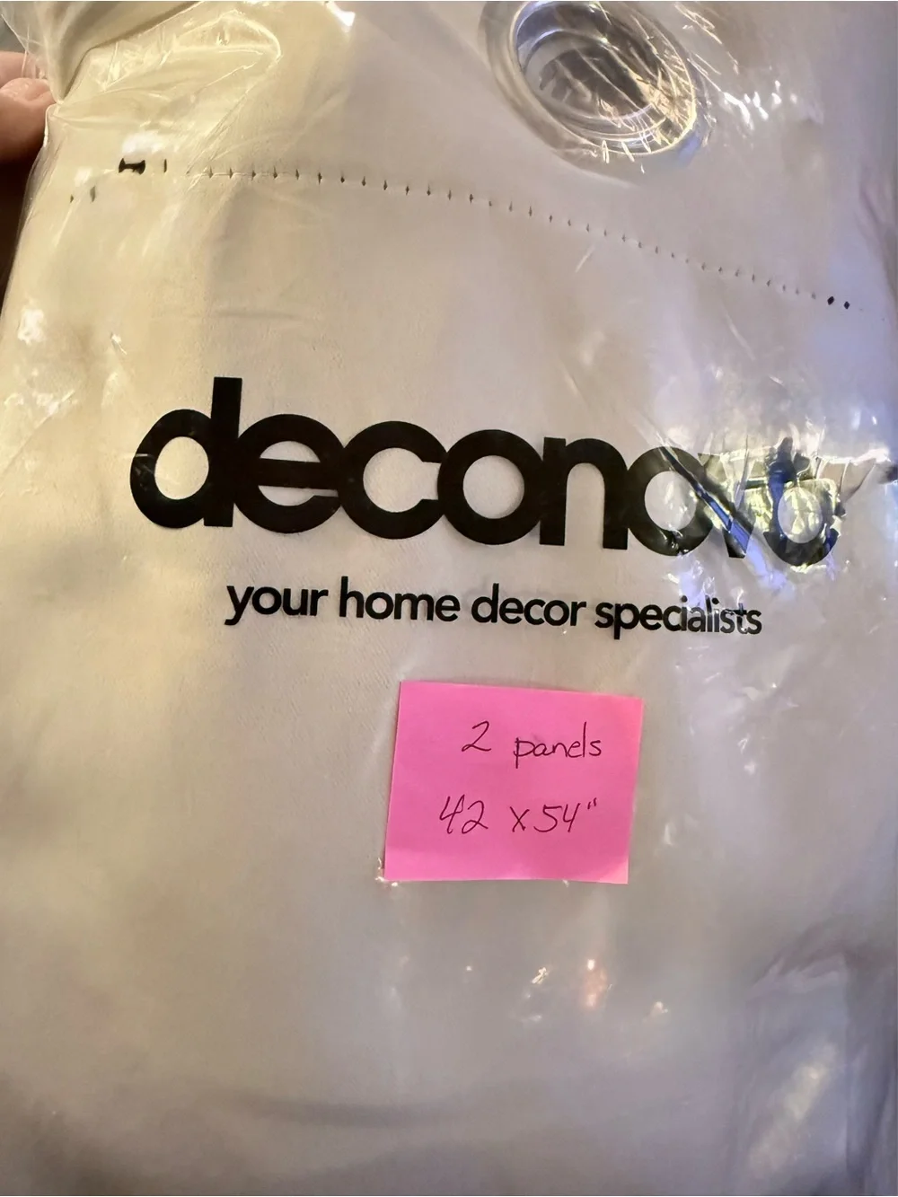 Deconovo Blackout Curtains in Beige with Grommets Two Panels